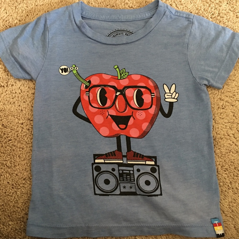 Tiny whales tee